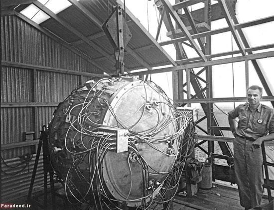 آزمایش پیروز اولین بمب اتم دنیا