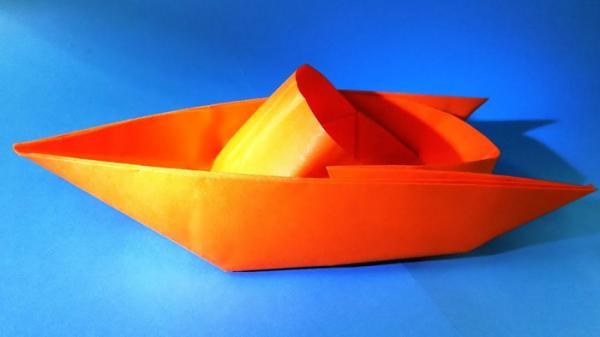 ساخت اوریگامی قایق به 4 روش (فیلم
