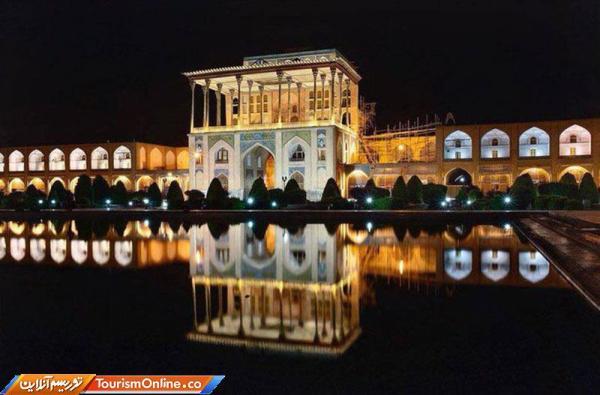 تعطیلی موقت بازدید شبانه کاخ عالی قاپو اصفهان