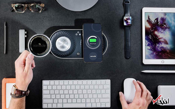 شارژ گوشی با طعم قهوه ، قابلیت اتصال به لپ تاپ ، طراحی زیبا و مجذوب کننده
