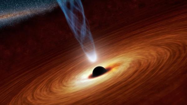 کشف دو ابر سیاهچاله که همه چیز را سر راهشان می بلعند ، عکس