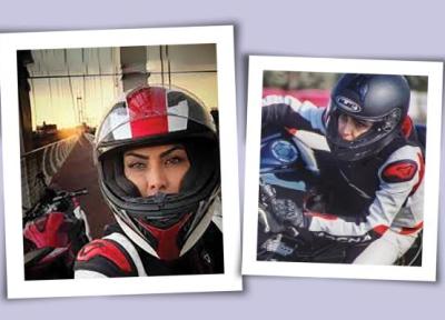 زن ایرانی موتورسوار برتر دنیا شد ، ماجراهای زنی که روی مردان را در پیست کم کرد