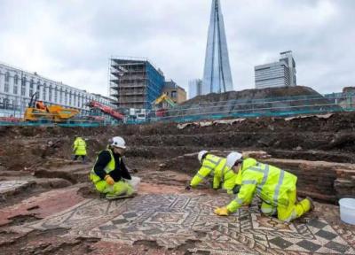 کشف باورنکردنی یک مقبرۀ رومی در مرکز لندن
